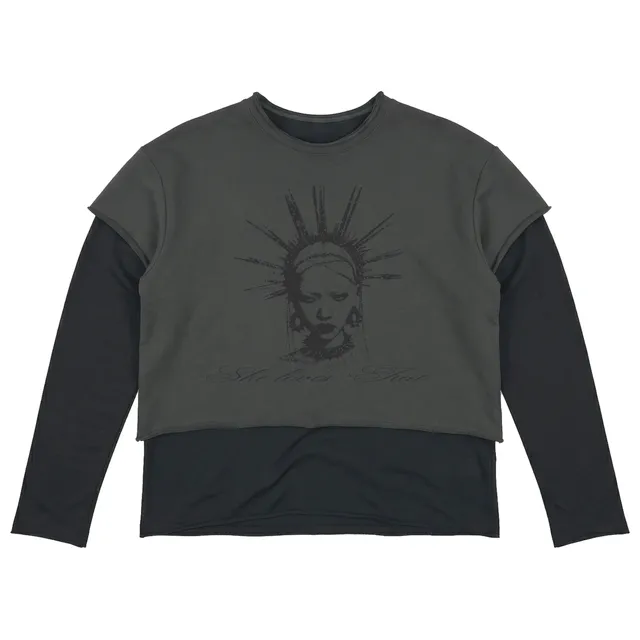 Tiat Ascensio She Loves Tiat maglia doppia manica S