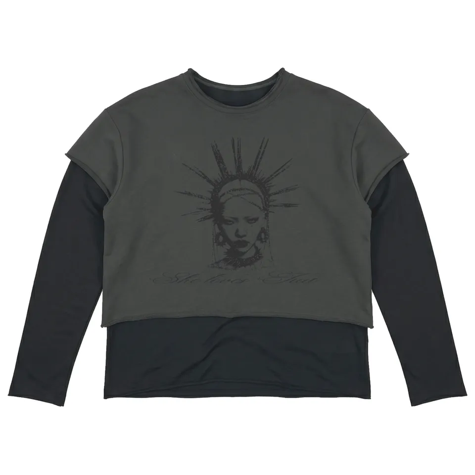 Tiat Ascensio She Loves Tiat maglia doppia manica S