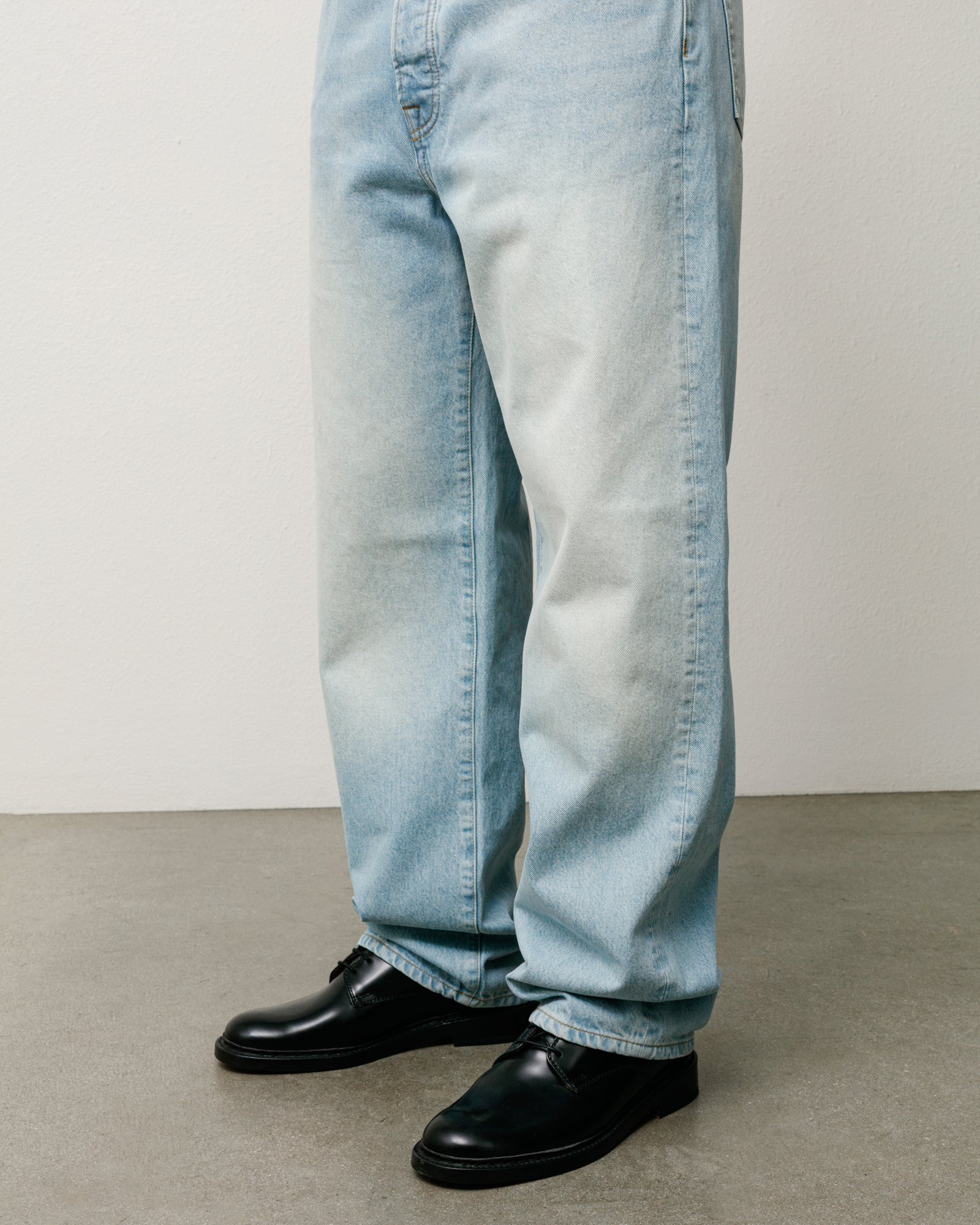 Stussy Big Ol Jean Denim Indigo Lavaggio Chiaro