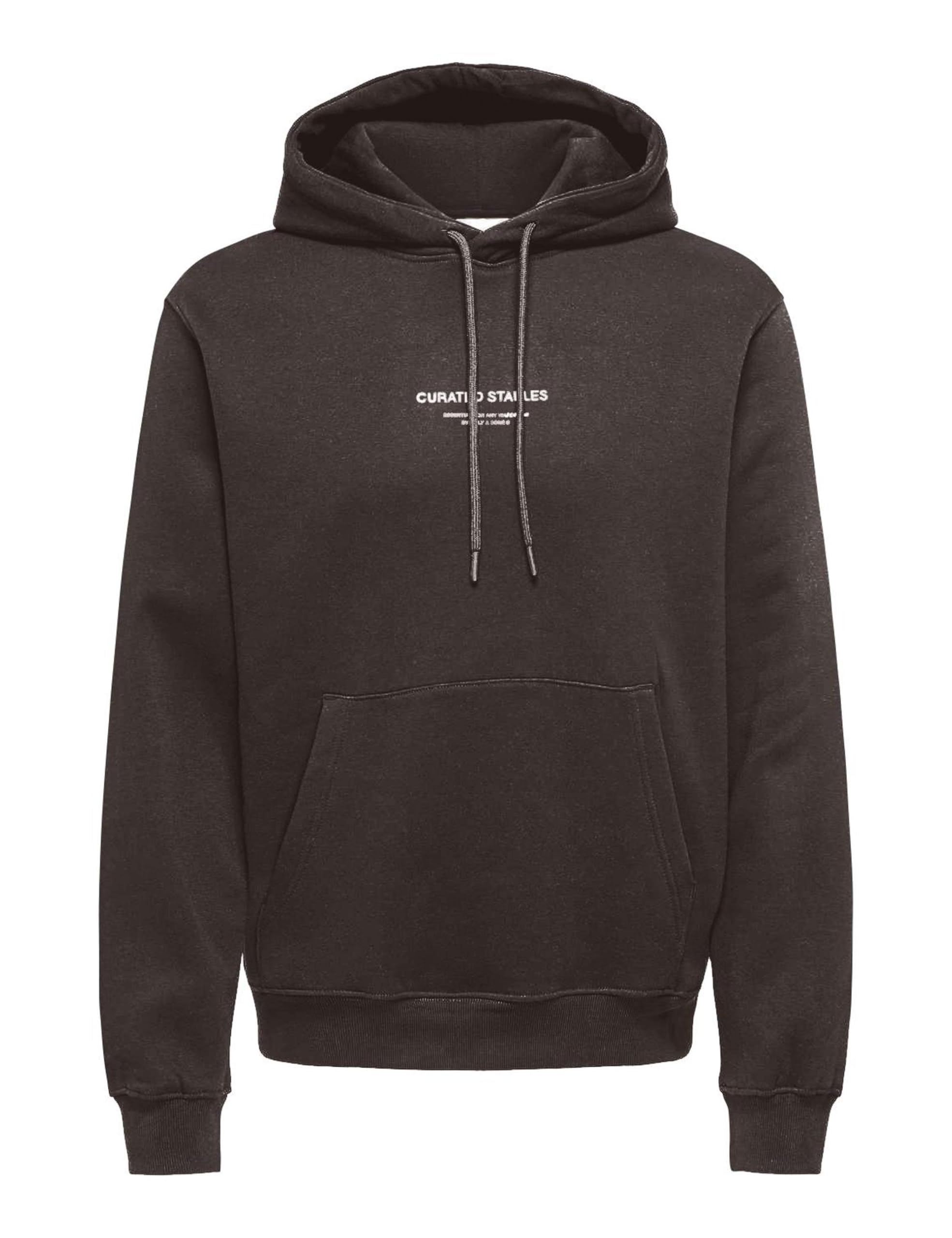 Only & Sons Onscurated Reg Hoodie felpa uomo pacciamatura