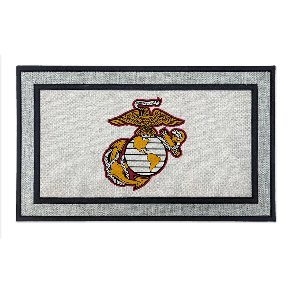 7.62 Design USMC EGA zerbino 45x76 cm grigio antiscivolo
