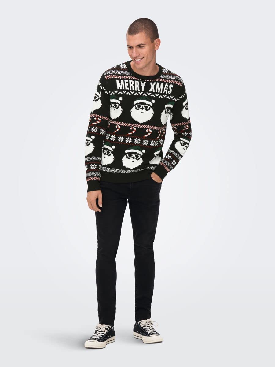ONLY & SONS Maglieria Maglione Uomo Eden M scollo rotondo