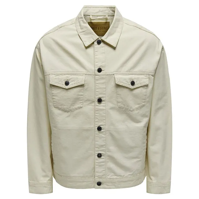ONLY & SONS End Ovz 4470 Giacca Uomo Canvas Taglia XL Leggera