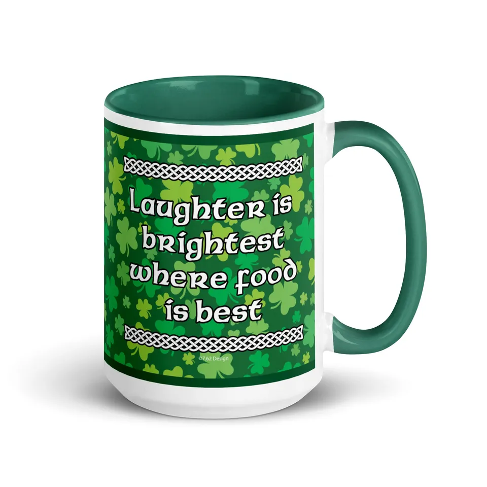 7.62 Design Irish Saying tazza ceramica 443 ml scritta