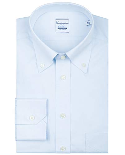 Camicissima Permanent Camicia Uomo Azzurra Slim Taschino