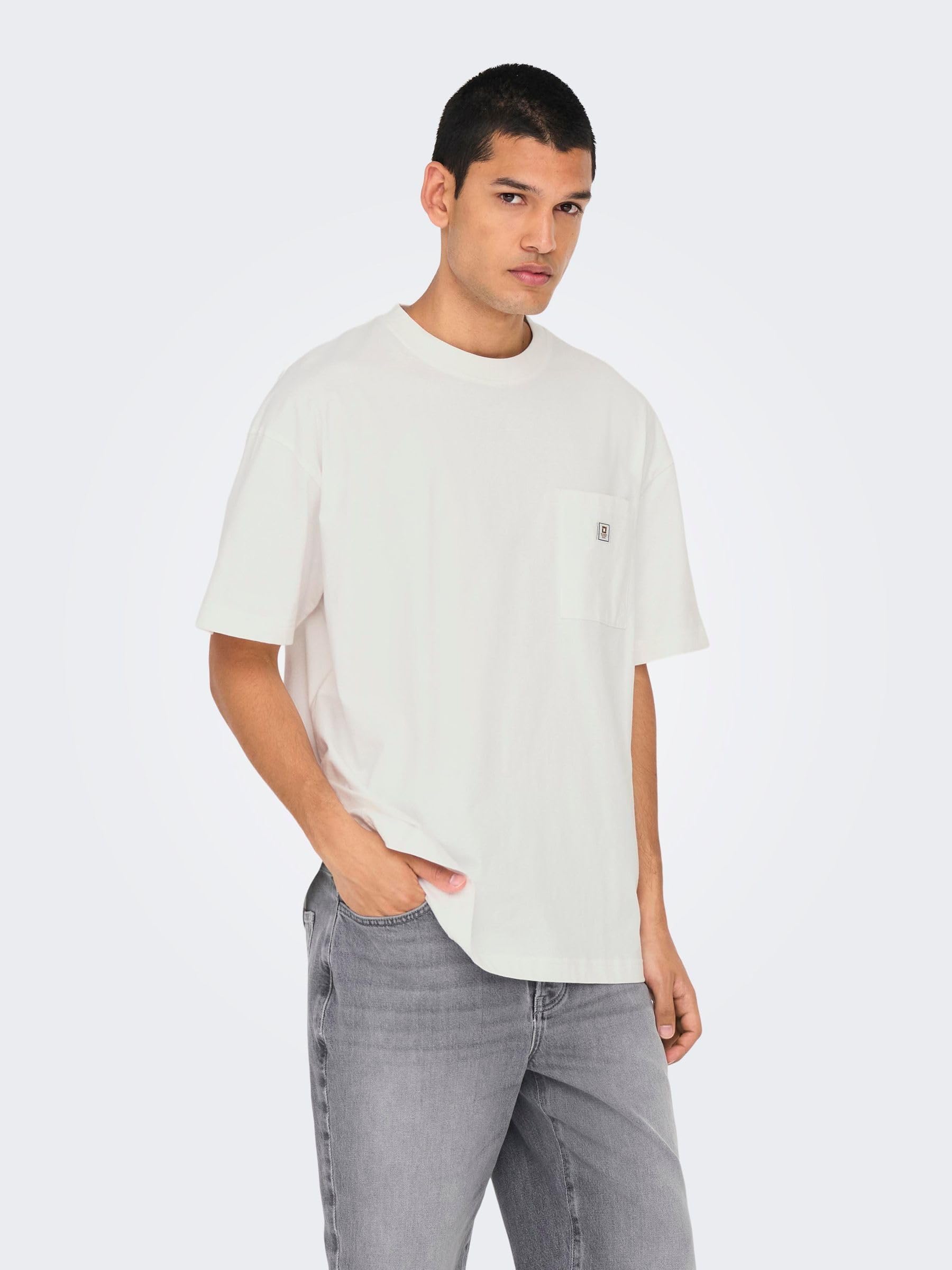 Only & Sons Onsking Life maglietta uomo XL nera