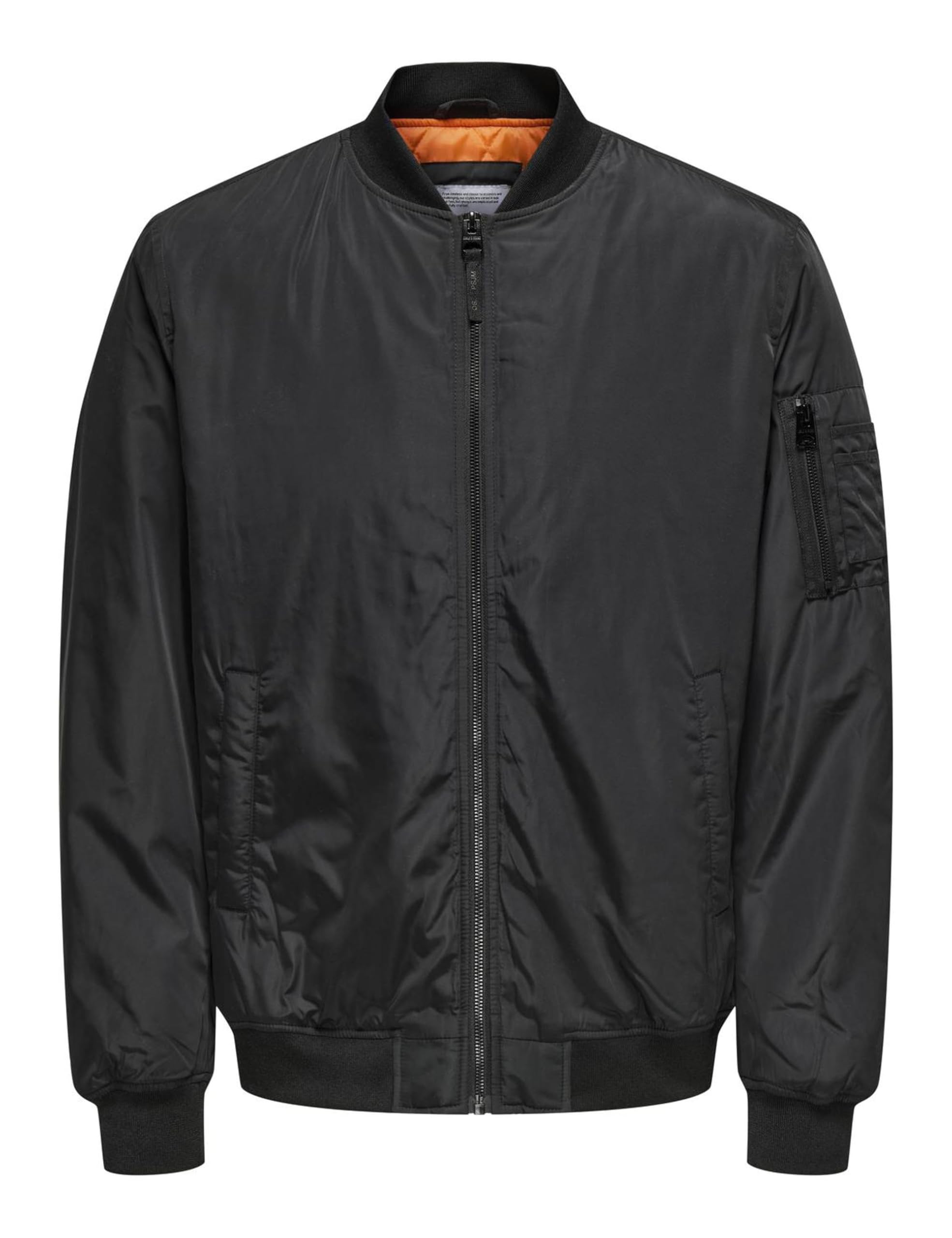 ONLY & SONS Joshua Bomber Uomo Nero Taglia S
