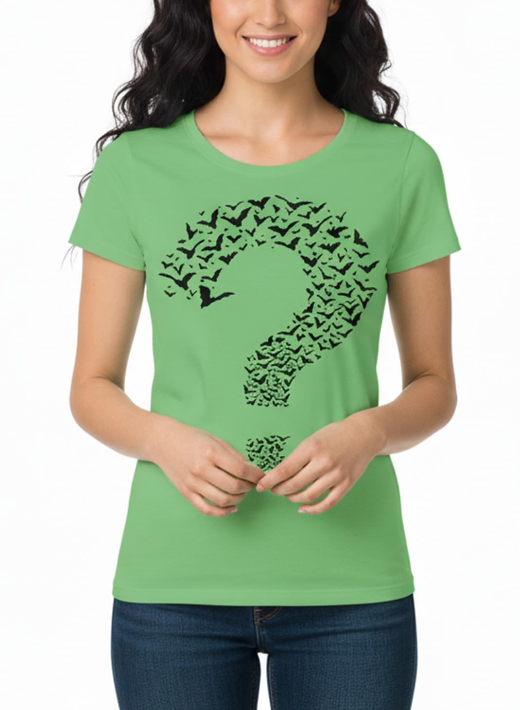 Makaya Riddler Sheldon T-Shirt Donna taglia S cotone