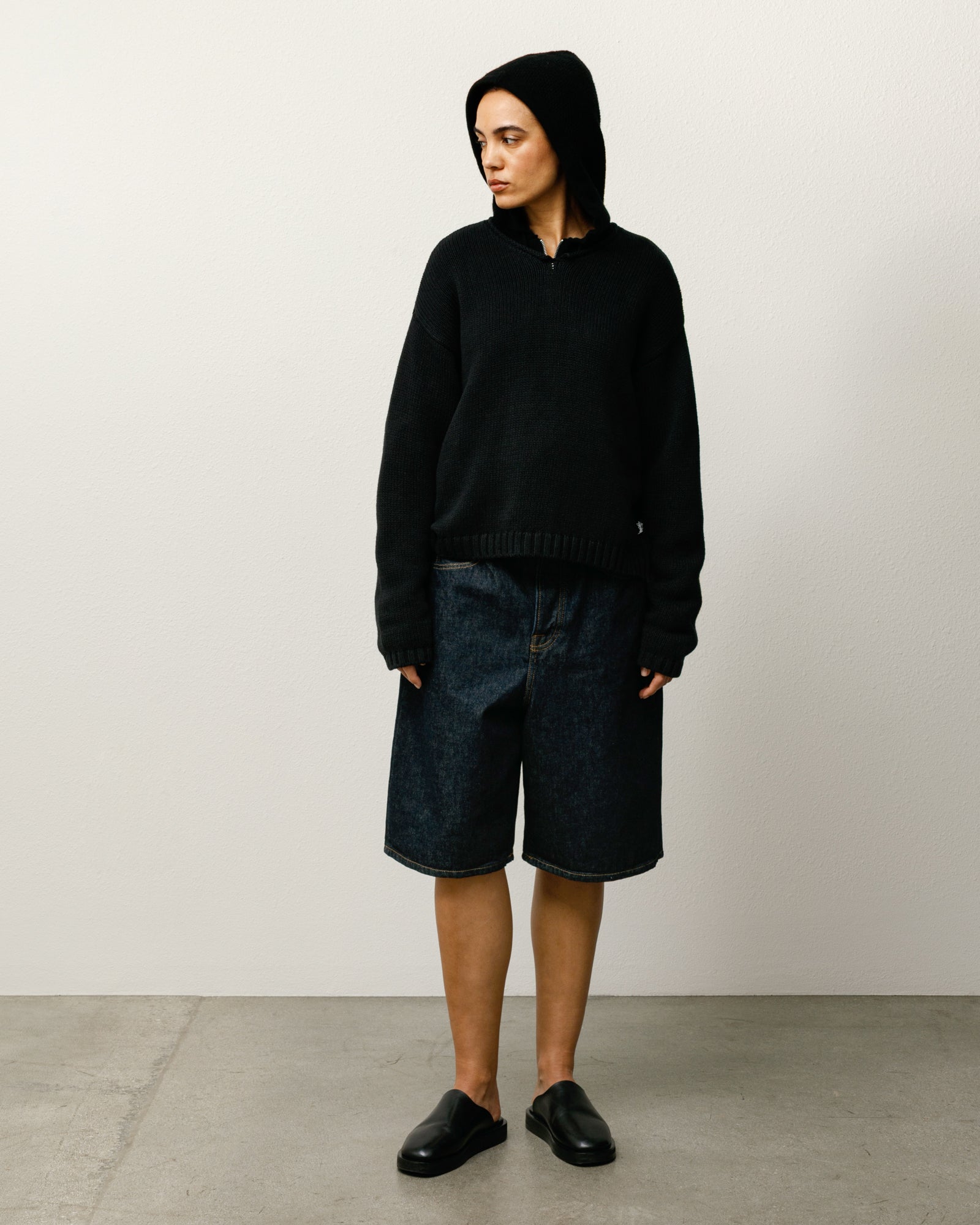Stussy Big Ol Short bermuda denim Rinsed Indigo