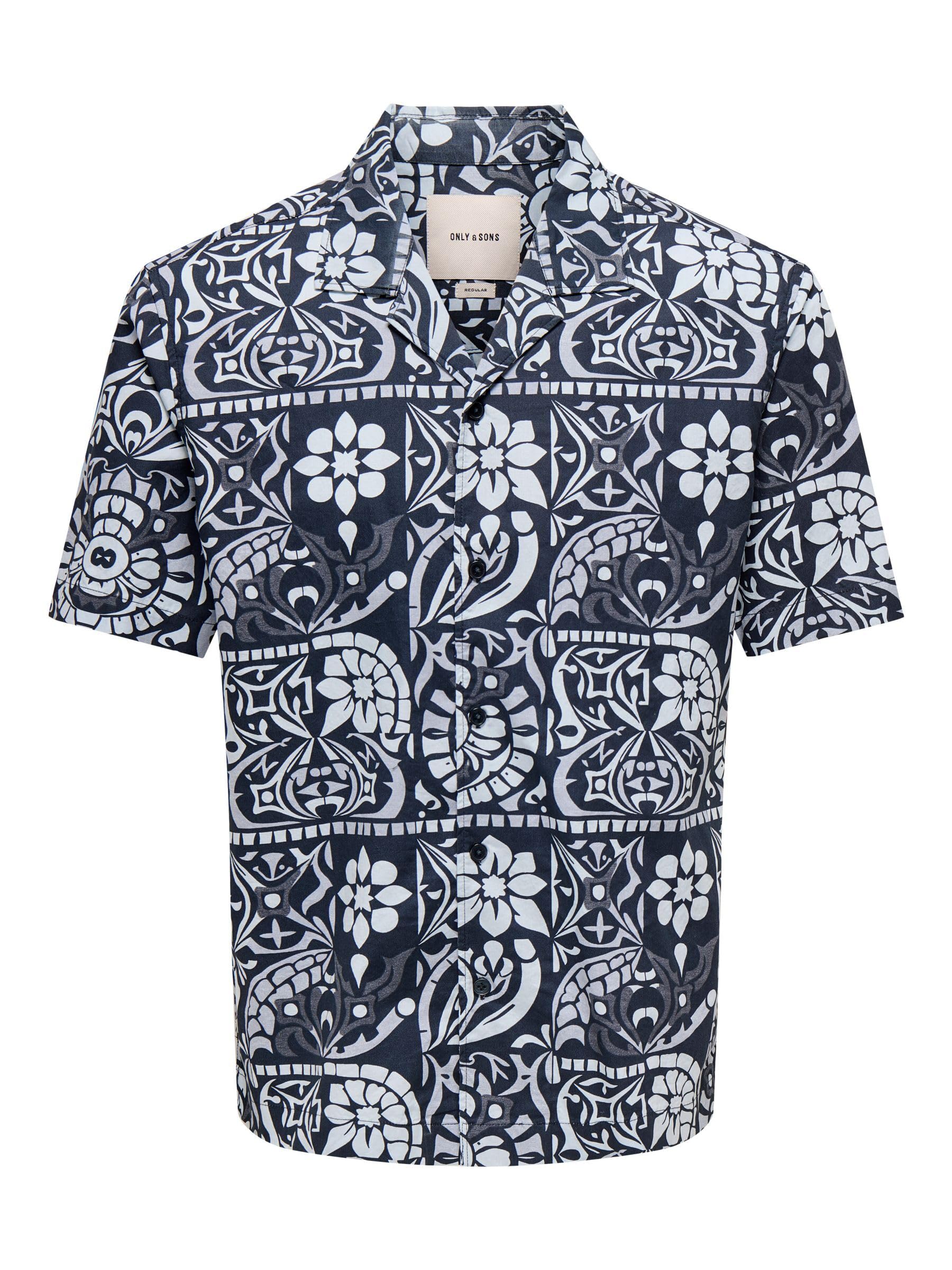 Only & Sons Onswhite Camicia Uomo Egret Cotone
