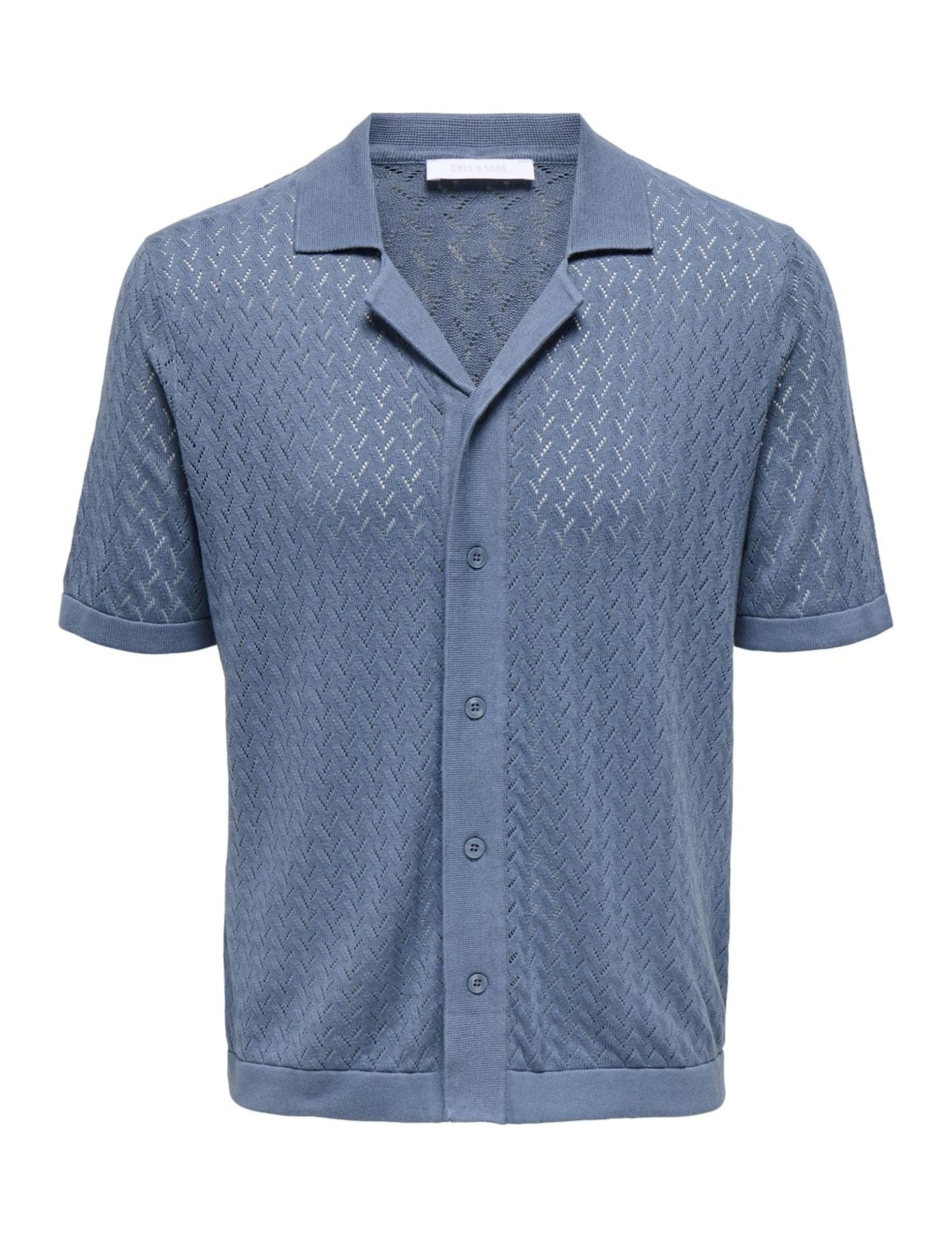 Only & Sons Onssanto Resort Camicia Uomo M Beige Frml