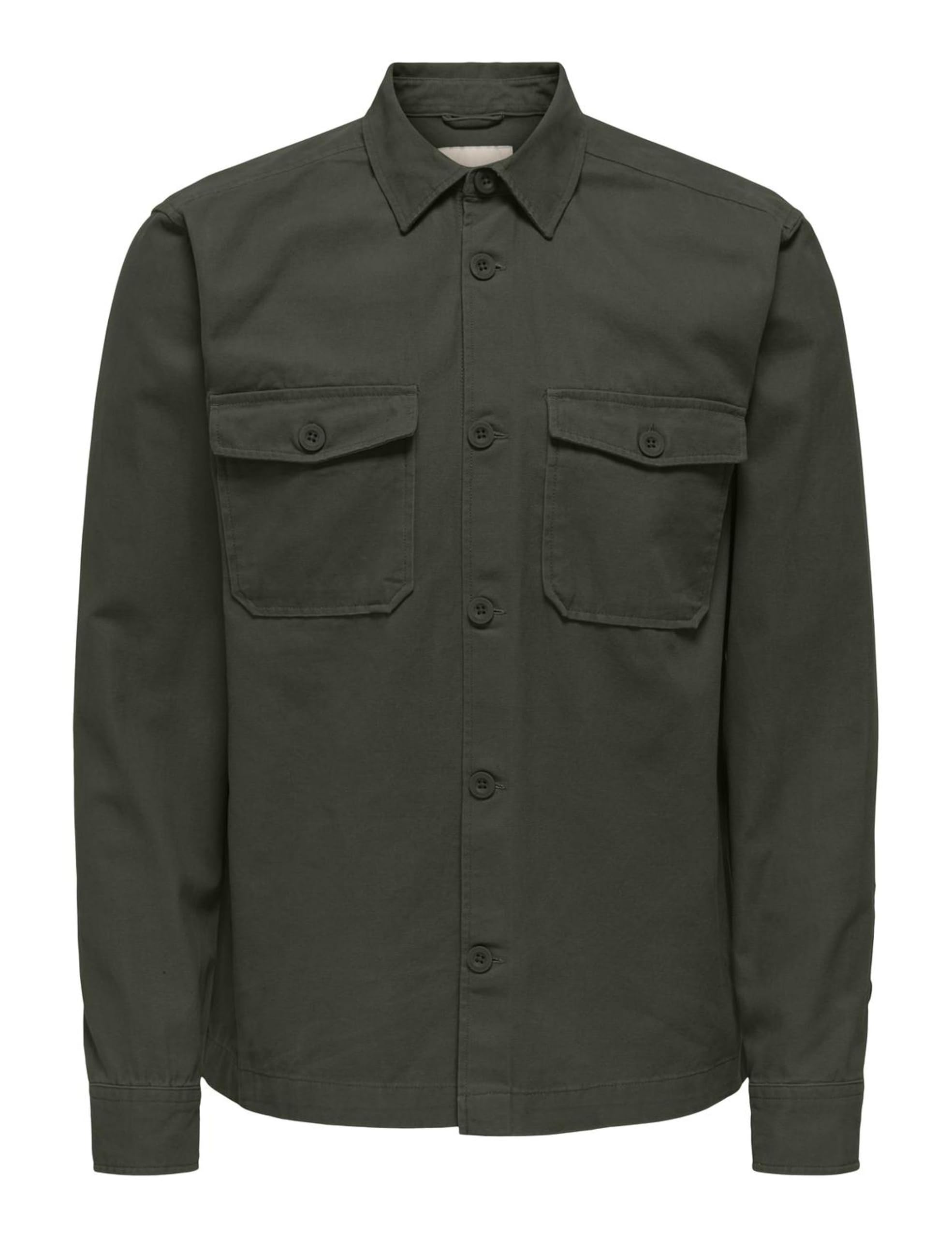 Only & Sons Onslev Camicia Uomo Overshirt Rosin XL