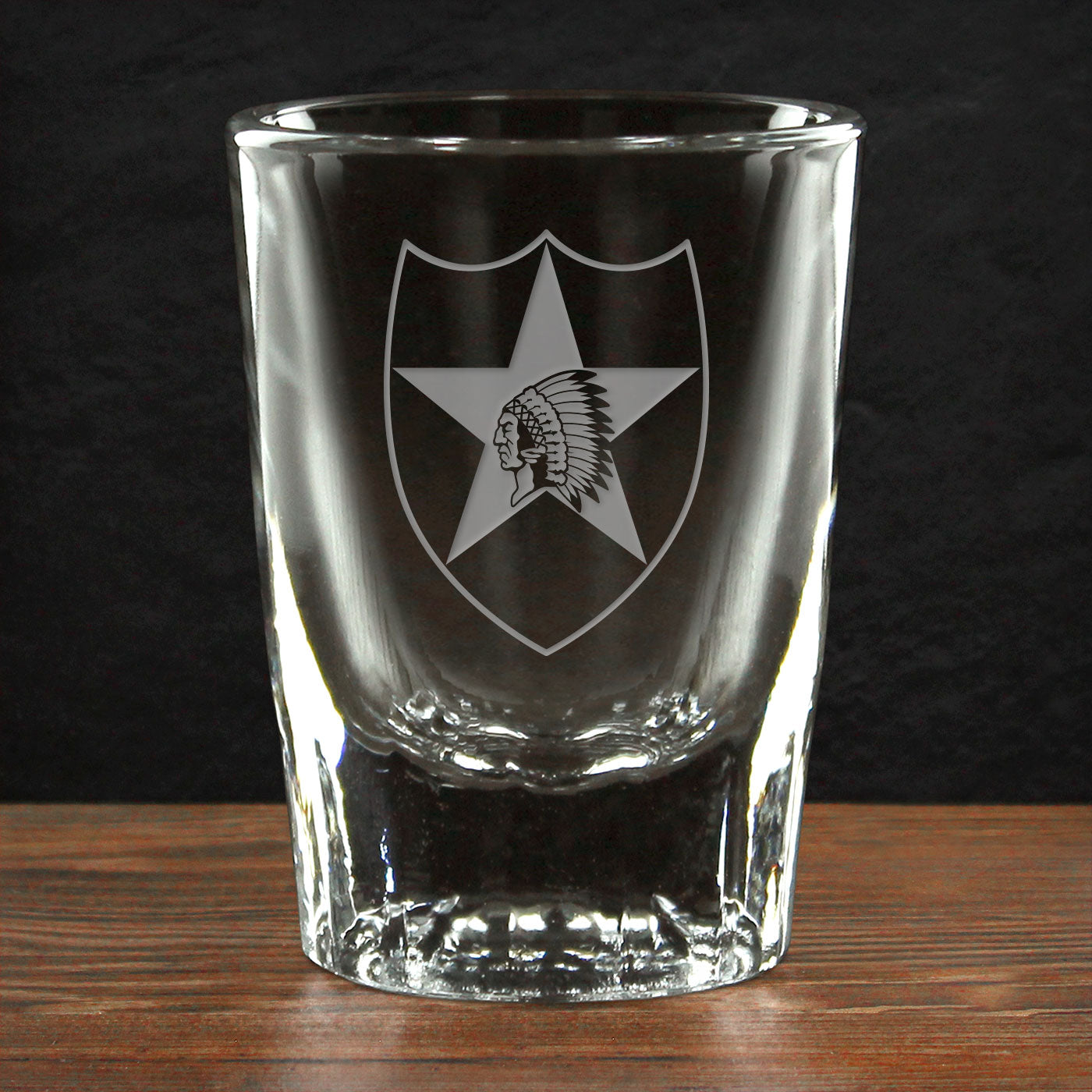 7.62 Design US Army Logo bicchierino shot vetro 44 ml