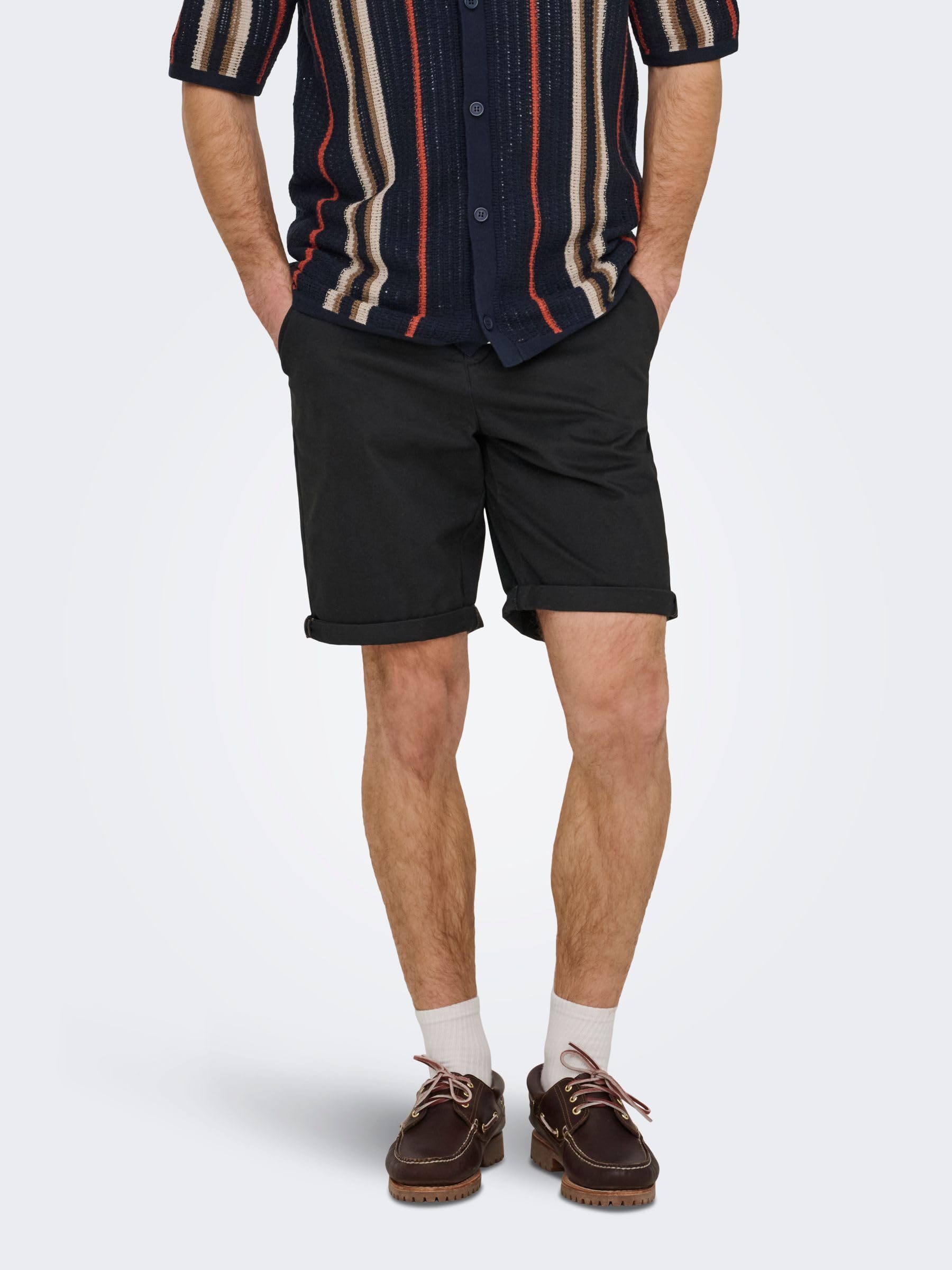 Only & Sons Onssaul 0573 Noos pantaloncini nero XS