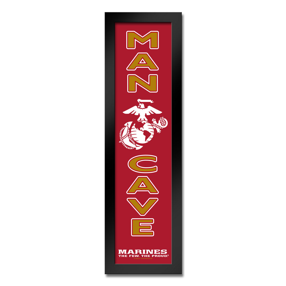 7.62 Design USMC Man Cave Stampa Incorniciata 89x28 cm