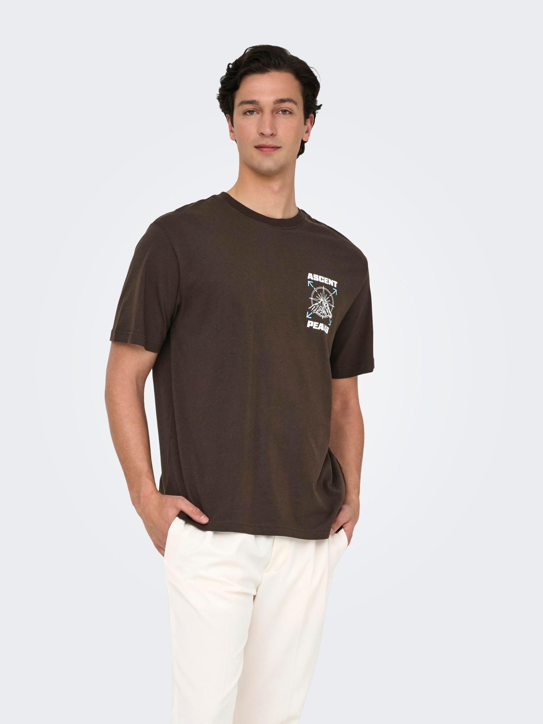 Only & Sons Onskeane T-Shirt uomo taglia S girocollo