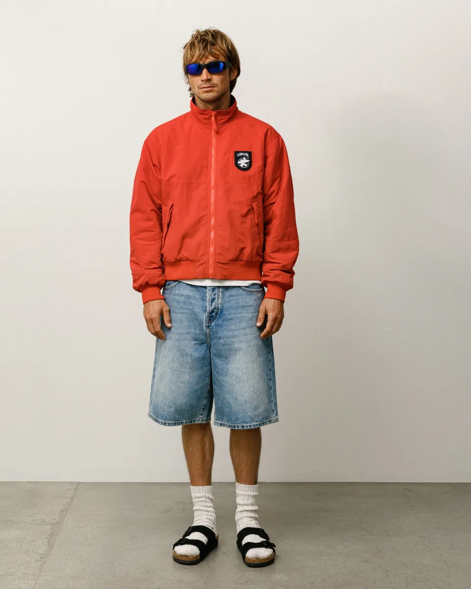 Stussy Big Ol Short Denim pantaloncini Indigo Stone Wash