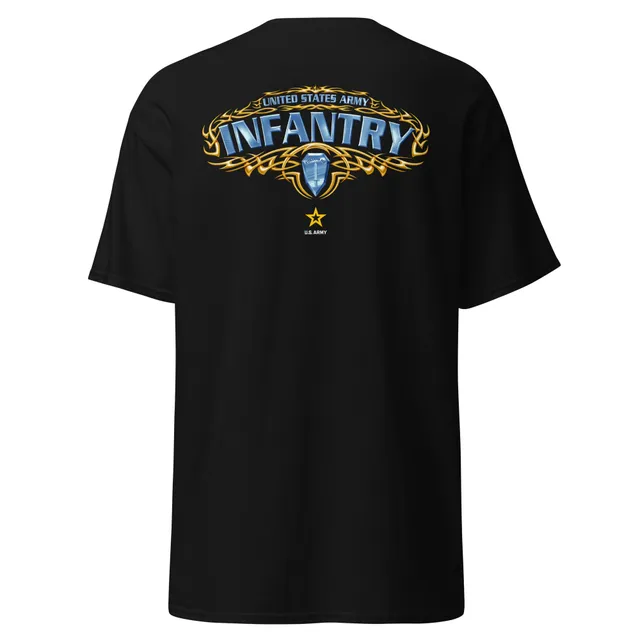 7.62 Design Army Infantry maglietta uomo nera cotone
