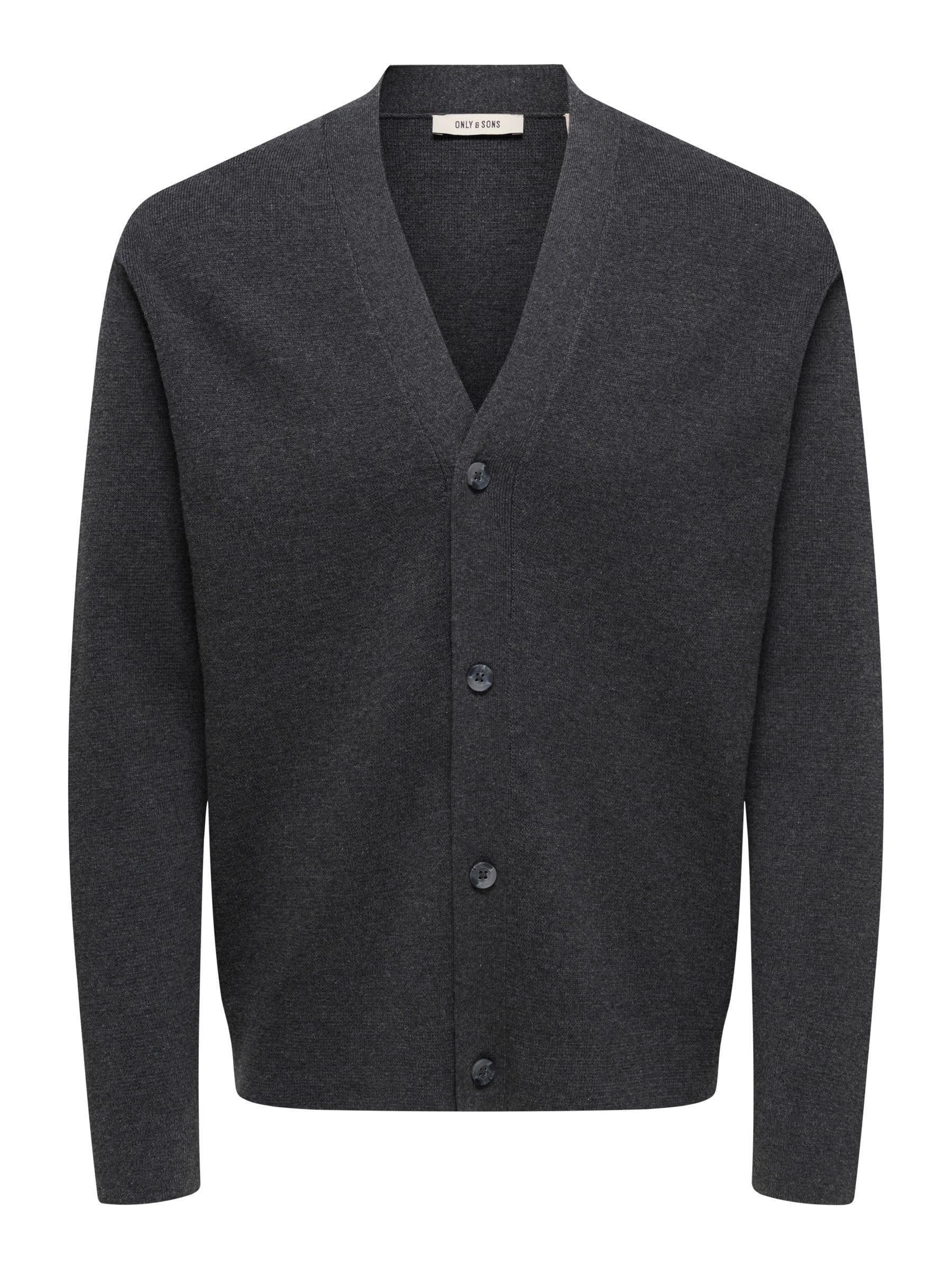 Only & Sons Onsting Life Cardigan Maglia Uomo Nero