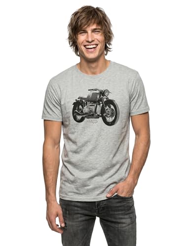 Makaya Moto Vintage Oldtimer T-Shirt Uomo L Cotone
