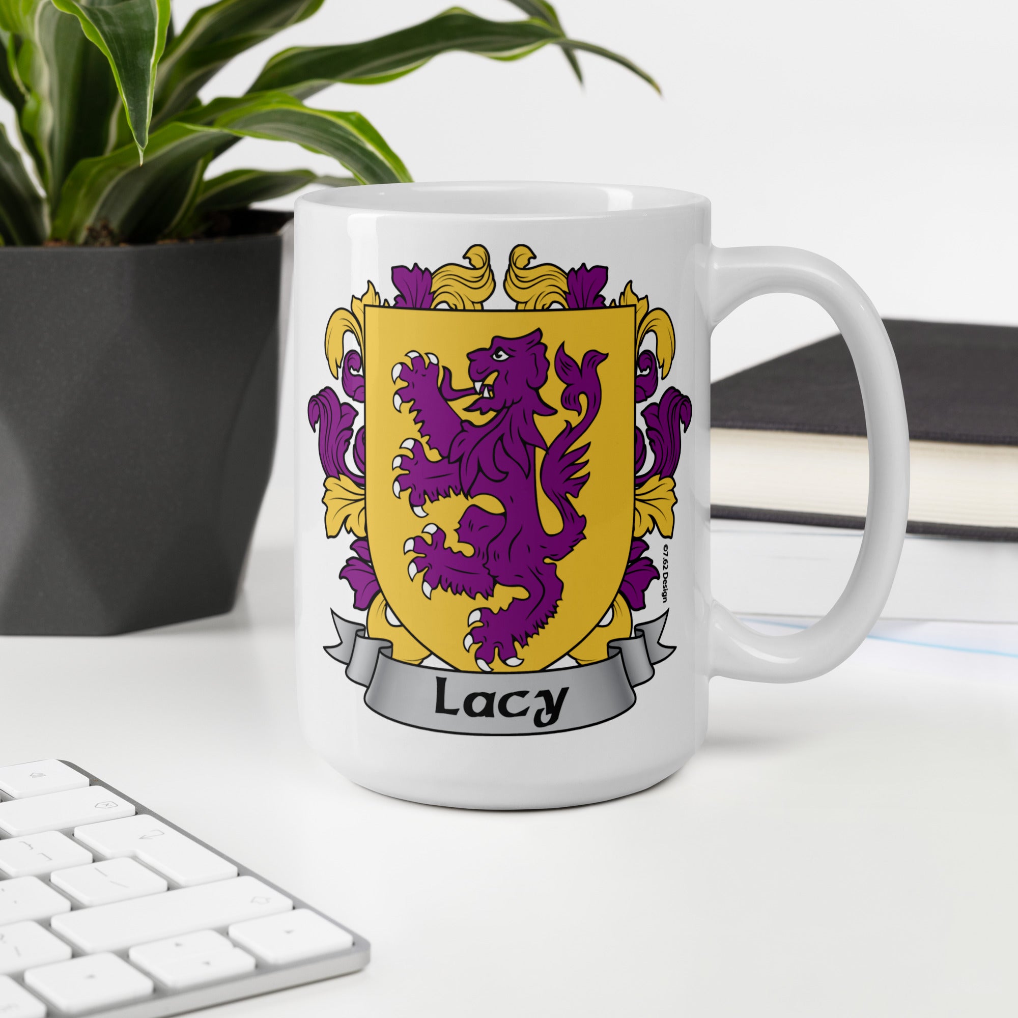 7.62 Design Lacy Tazza Ceramica 15oz Stemma Irlandese