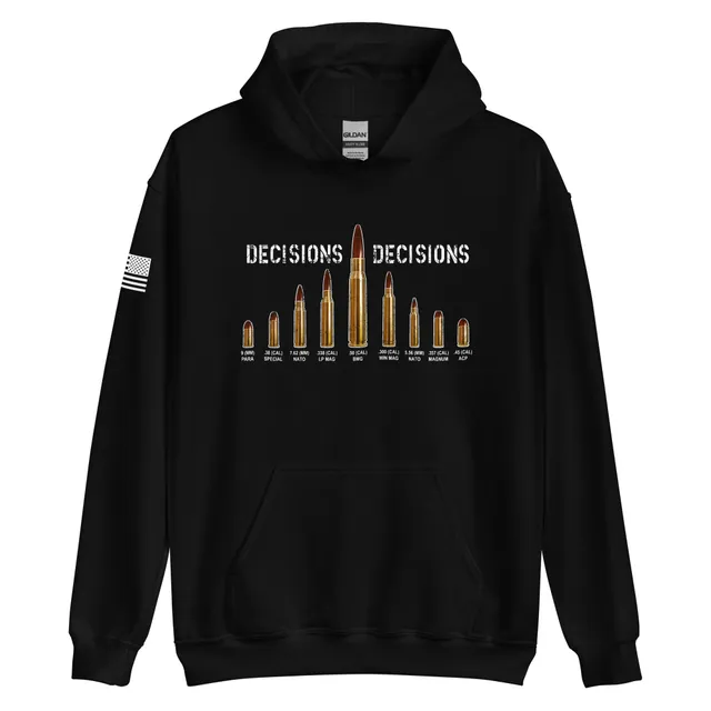 7.62 Design Decisions Felpa cappuccio nera cotone uomo