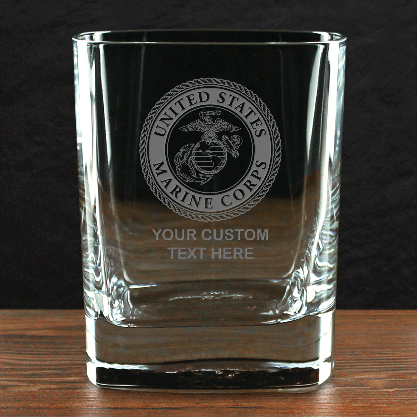 7.62 Design USMC bicchiere whiskey 11.5 oz Eagle Globe Anchor