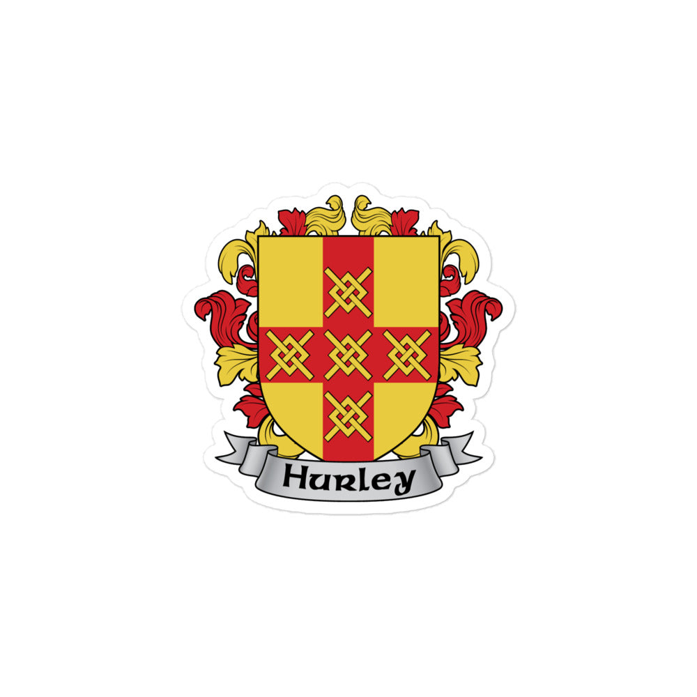 7.62 Design Hurley adesivo vinile stemma irlandese 7x7 cm