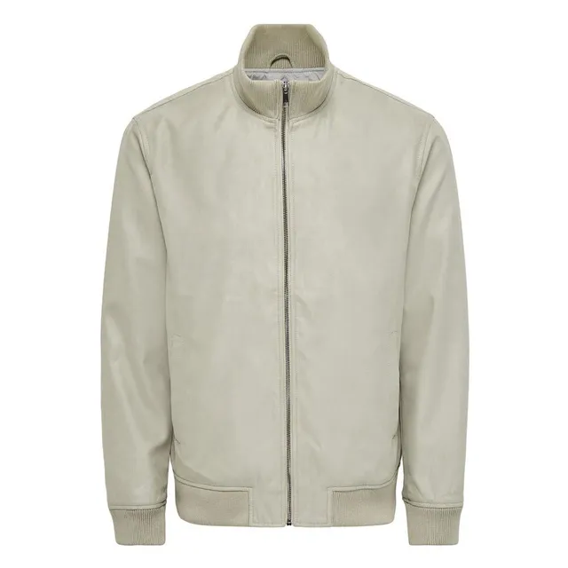 ONLY & SONS Nico Giacca Bomber Uomo Scamosciata XL Poliestere