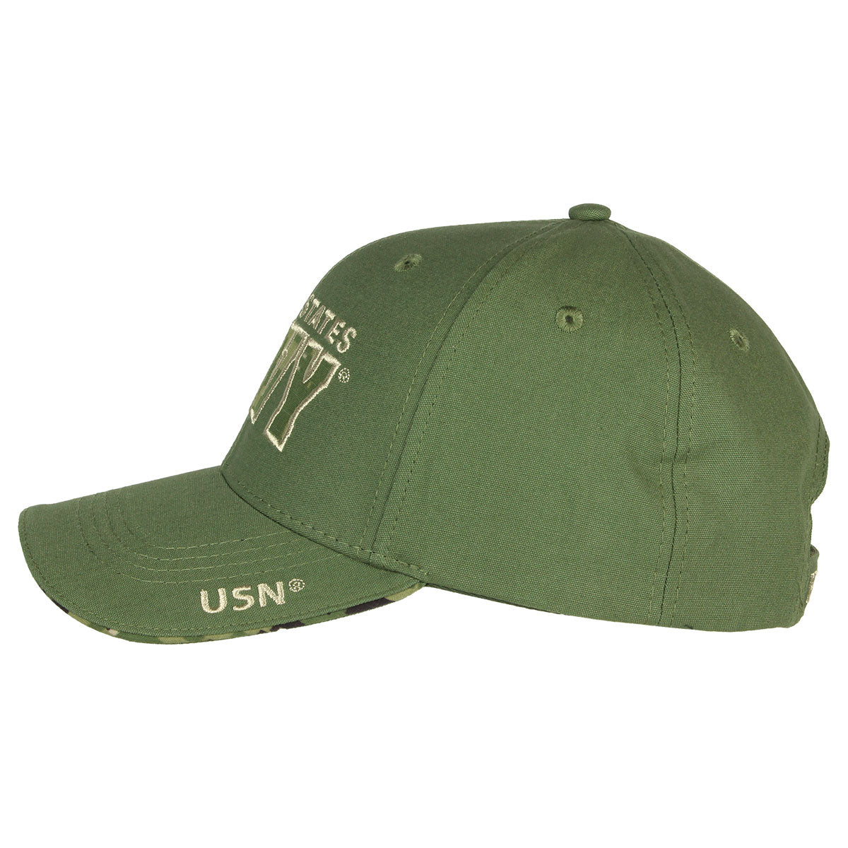 7.62 Design Headwear US Navy Camo Twill cappello verde taglia unica