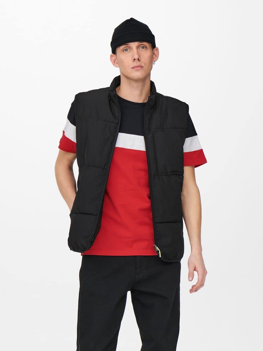 Only & Sons Onsbailey T-shirt colourblock taglia M