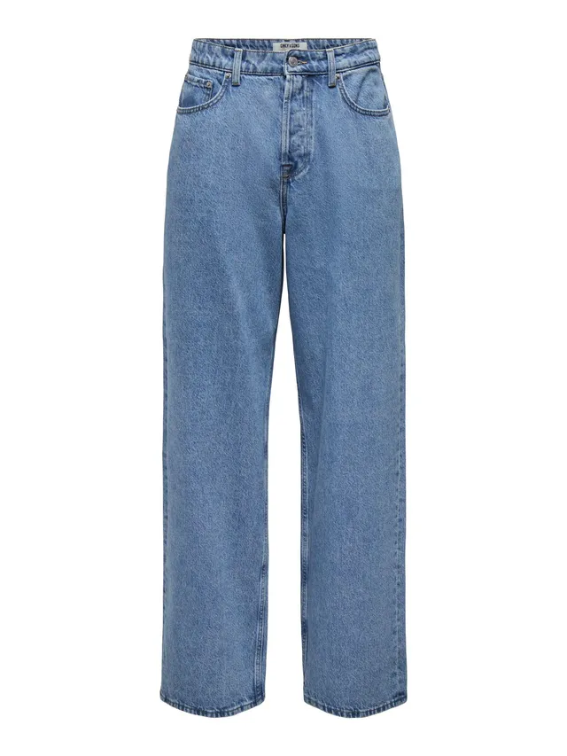 ONLY & SONS Onsremi Wide Pim Box Jeans Uomo Blu 30W 30L