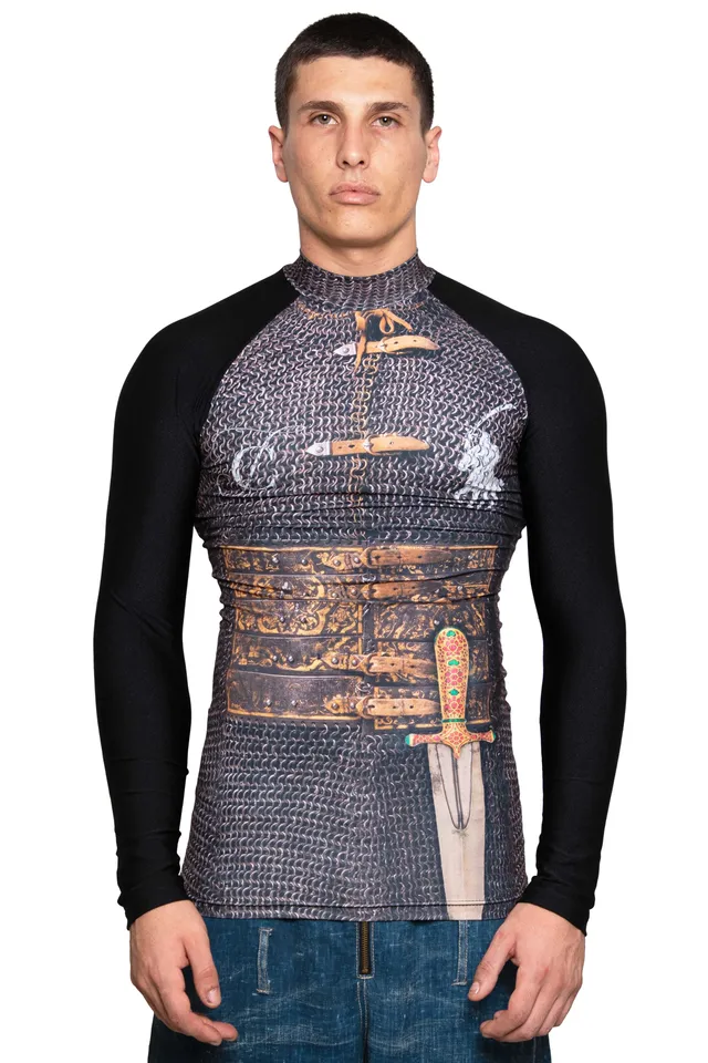 Trashy Clothing Polo Armor top compression manica lunga