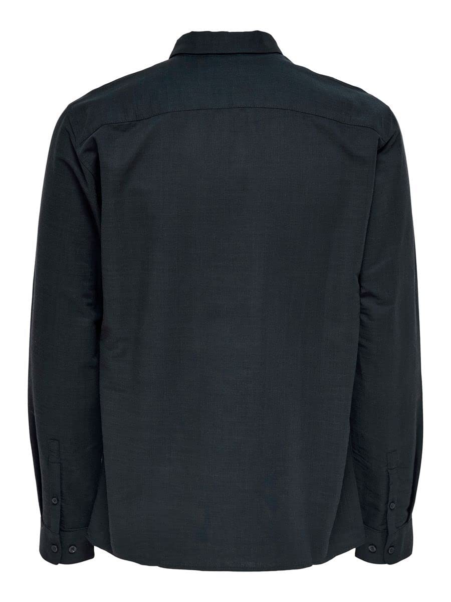 ONLY & SONS Camicia Tinta Unita Uomo Manica Lunga M