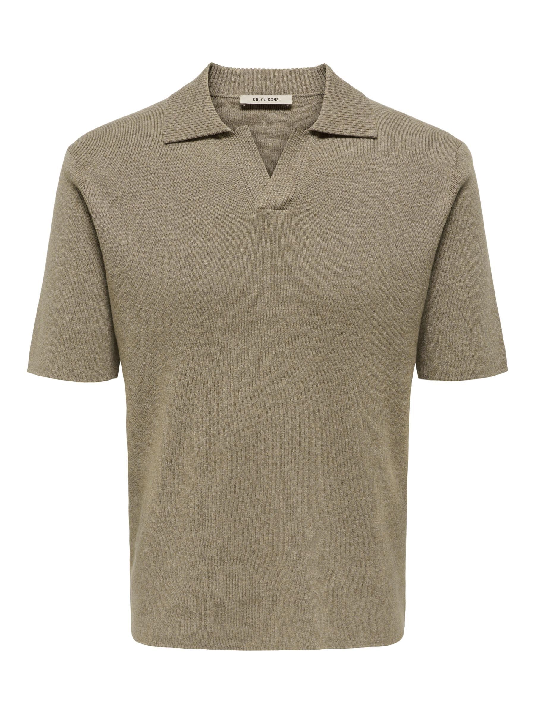 ONLY & SONS Onstravis maglia knit uomo manica corta