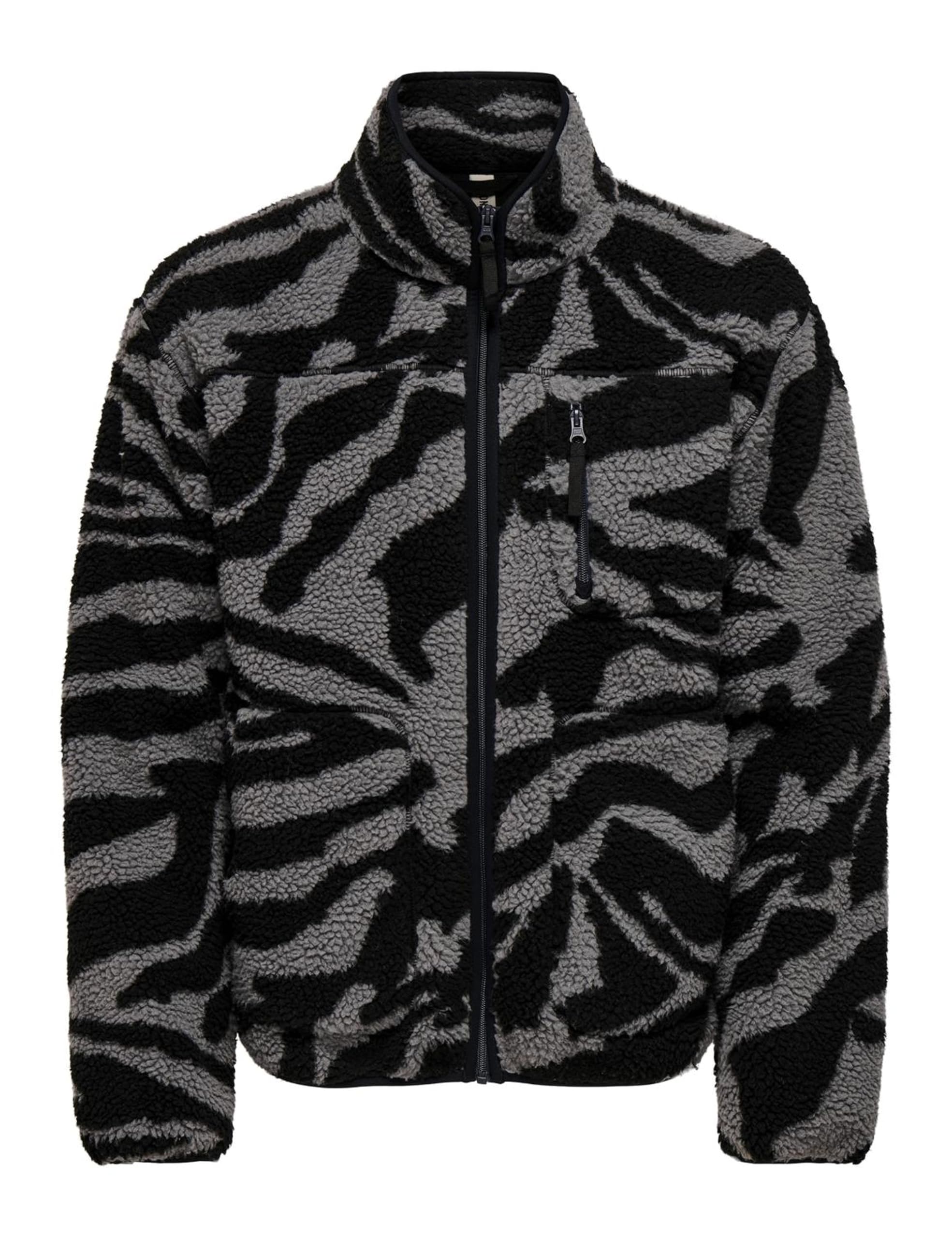 Only & Sons Onswadud Giacca Sherpa Uomo Pile Collo Alto