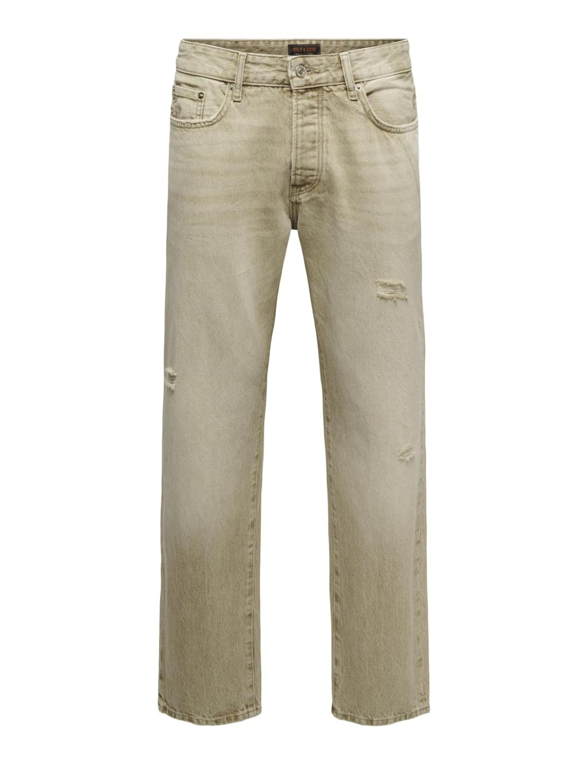 Only & Sons Onsedge 6822 Jeans Uomo Beige 36W/34L