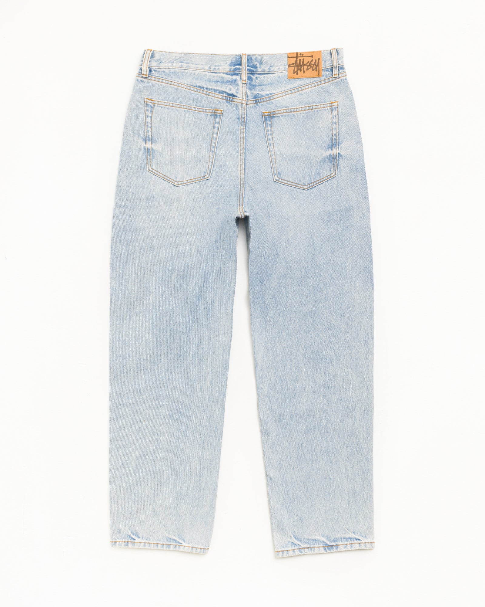 Stussy Big Ol Jean Denim Indigo Lavaggio Chiaro