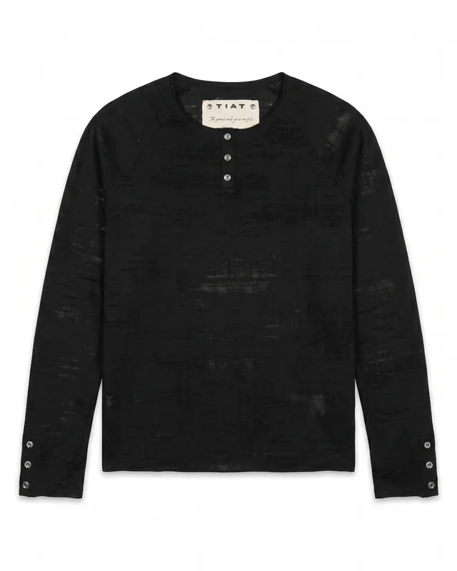 Tiat Occulta bellezza Serafino camicia cotone laserato