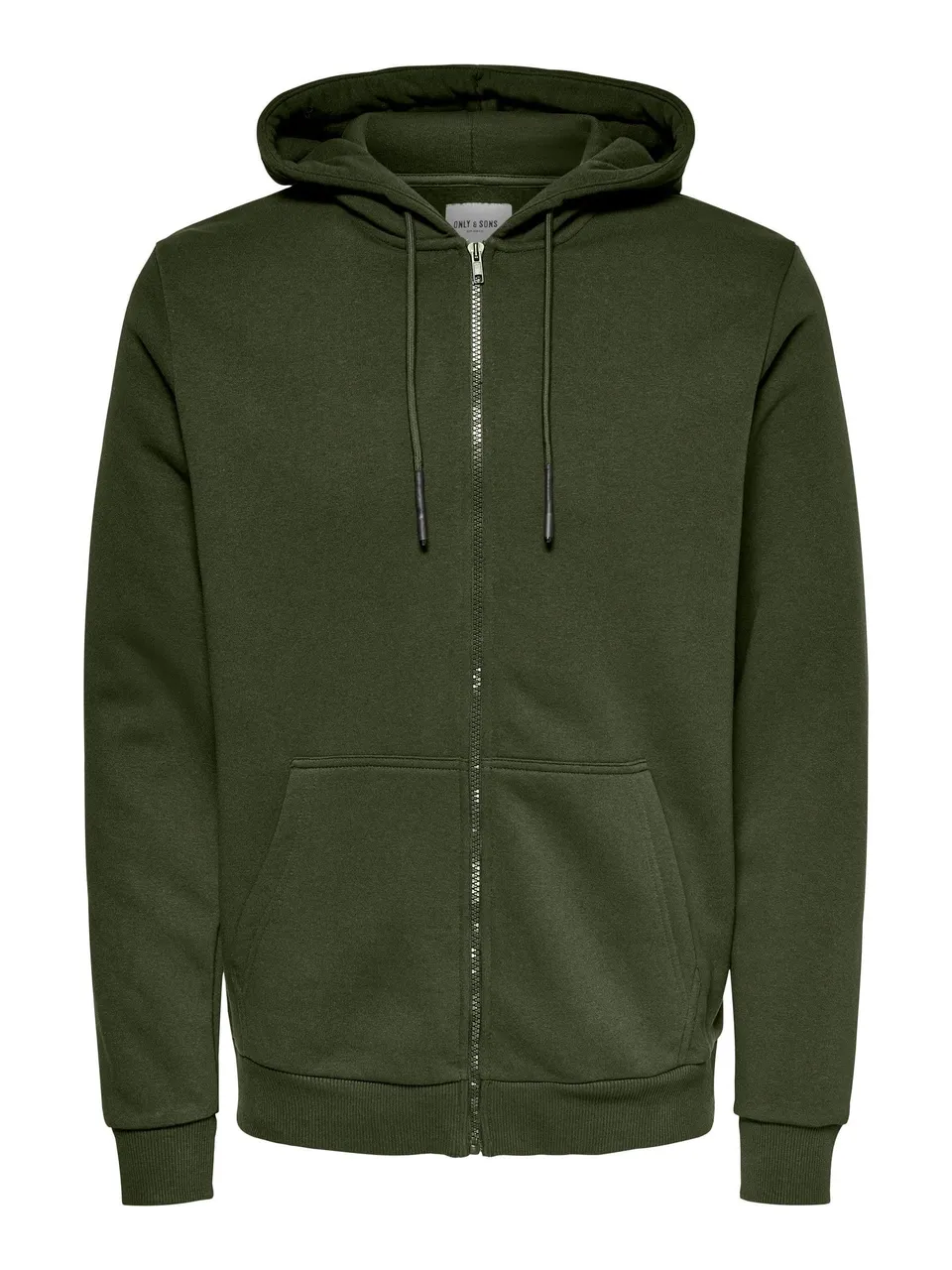 Only & Sons Onsceres Zip Felpa Uomo Tinta Unita Taglia S