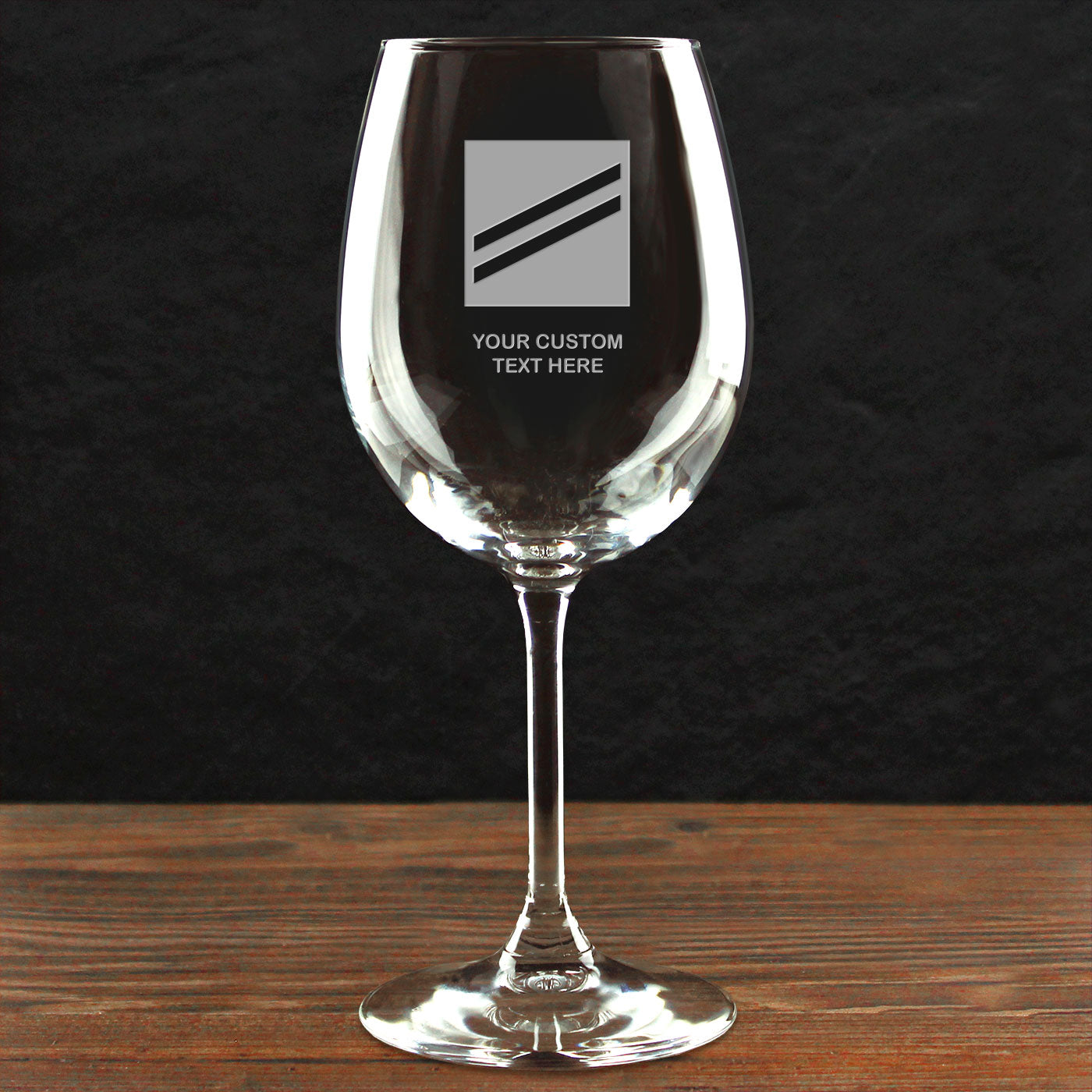 7.62 Design US Navy Calice Vino Vetro 473 ml Logo