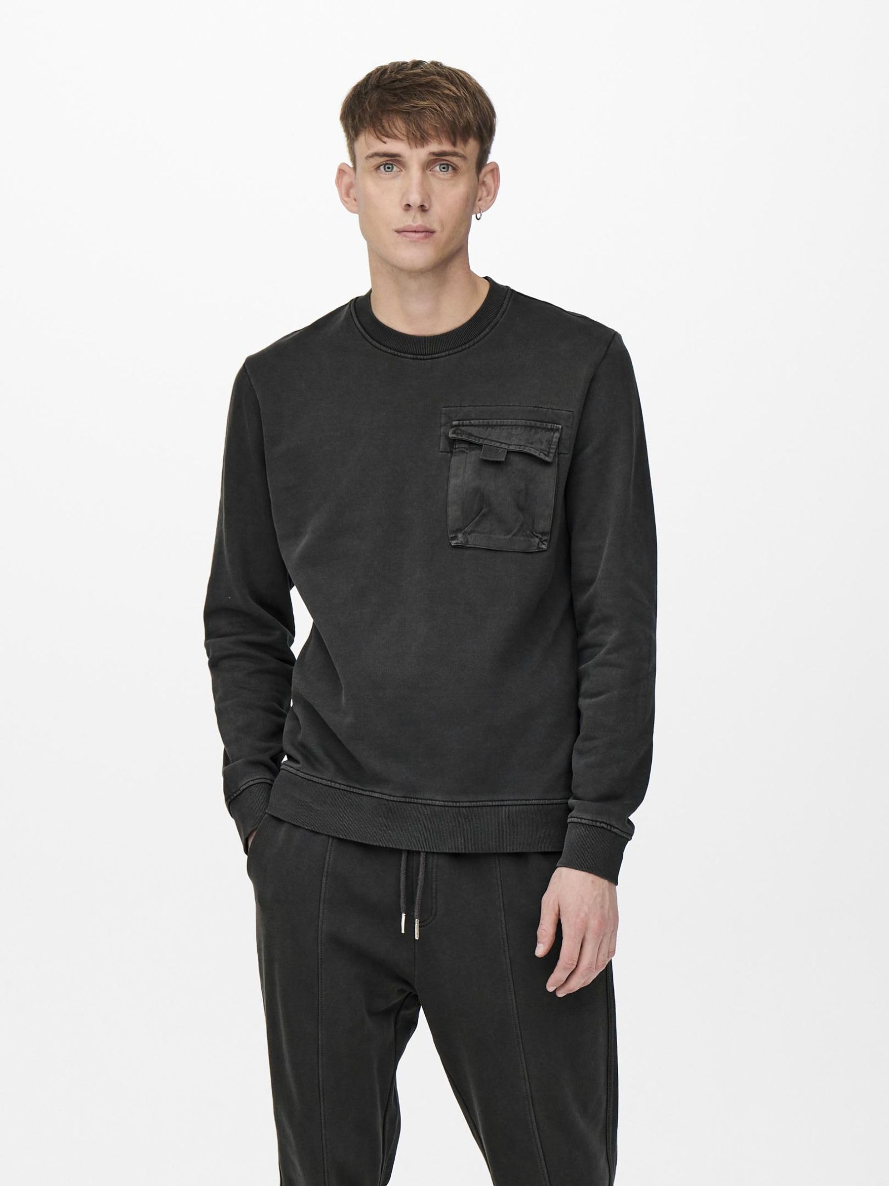 ONLY & SONS pullover maglieria uomo girocollo