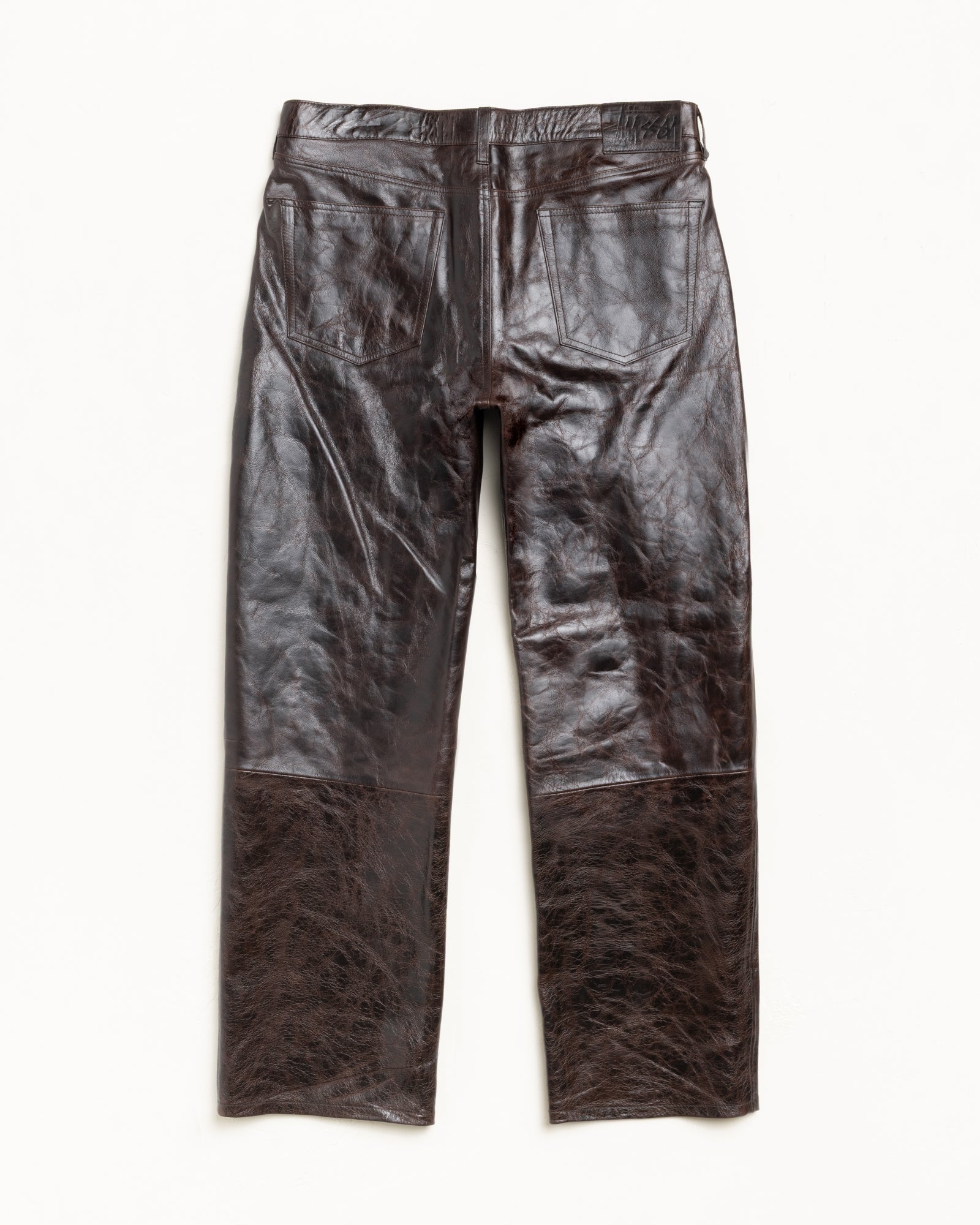 Stussy New Classic Pantalone Pelle Marrone