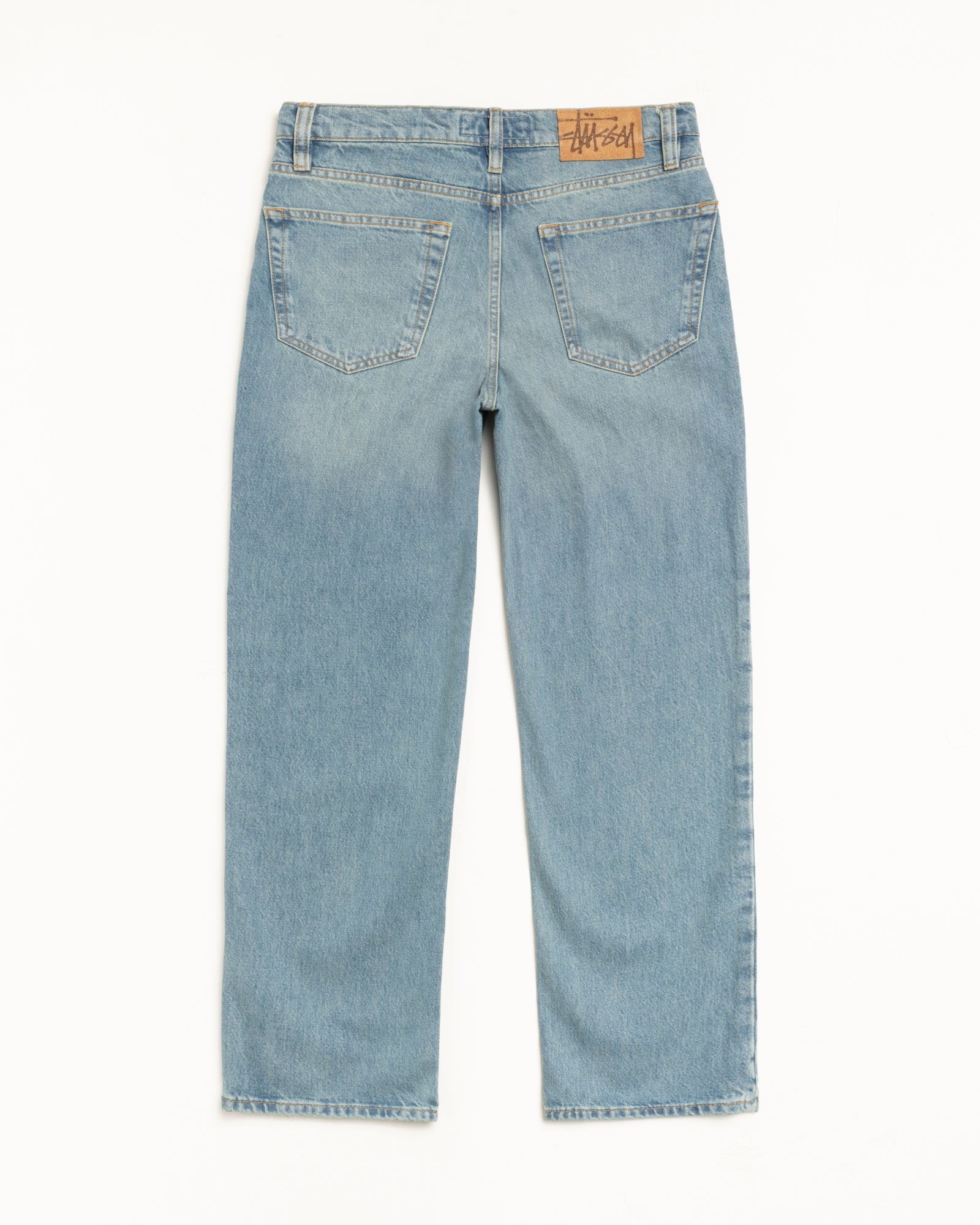 Stussy Classic Jean Denim jeans blu slavato 100% cotone