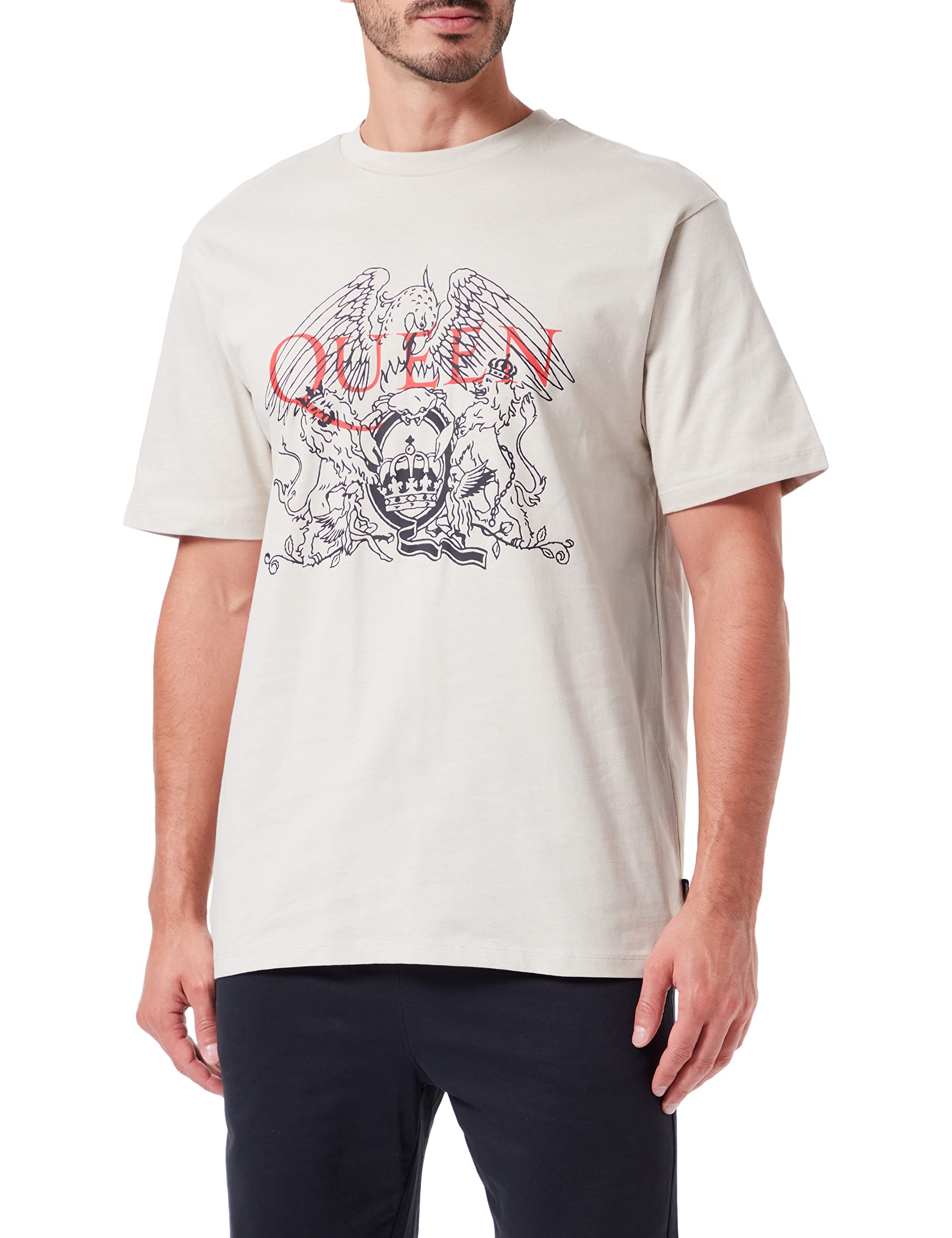 ONLY & SONS Onsqueen RLX SS Tee t-shirt bianca stampa