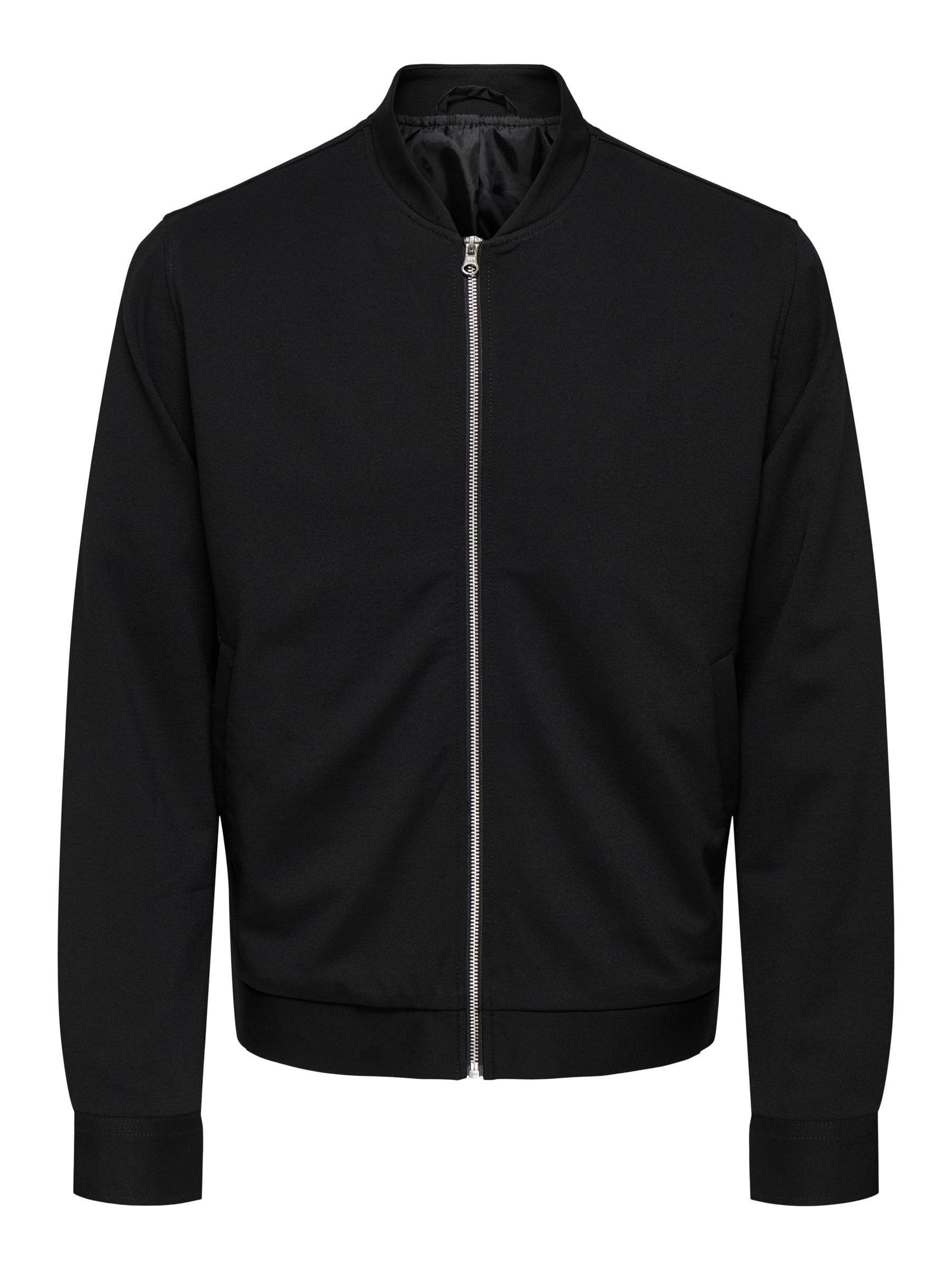 ONLY & SONS Blouson Giacca Baseball Uomo Nero M