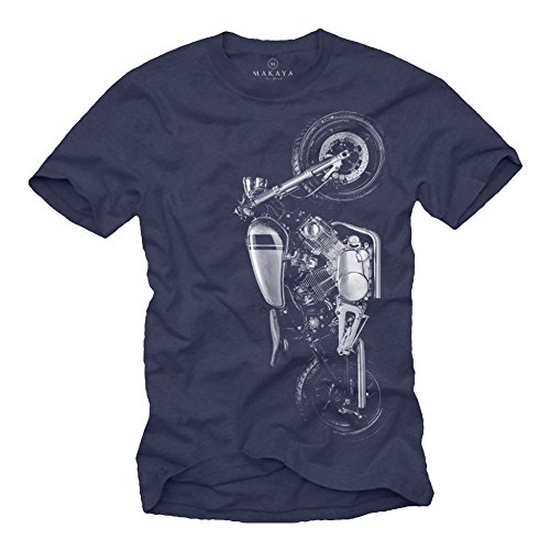 Makaya XV750 Virago T-Shirt Uomo XL Cotone Moto