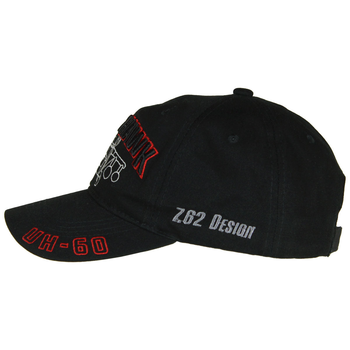 7.62 Design UH-60 Black Hawk cappellino nero cotone taglia unica