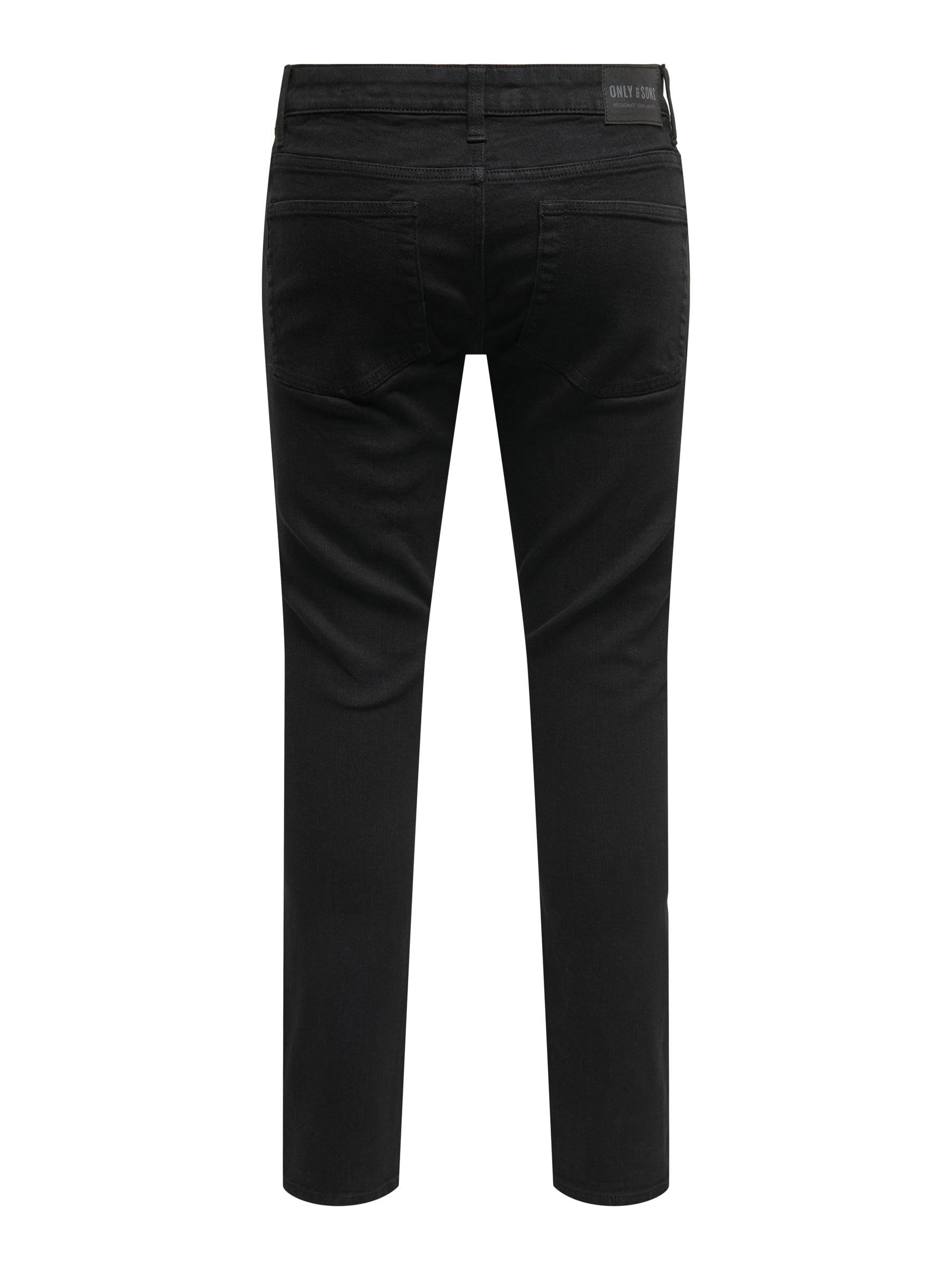 Only & Sons Onswarp Skinny 7985 jeans uomo 31W/30L scuro