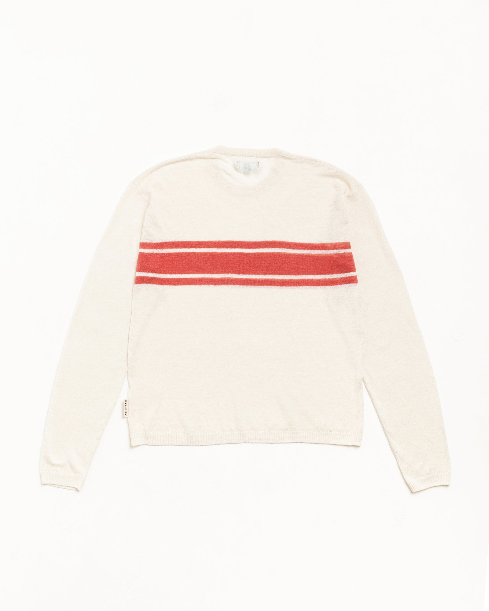 Stussy Lightweight Striped Sweater maglione Bone